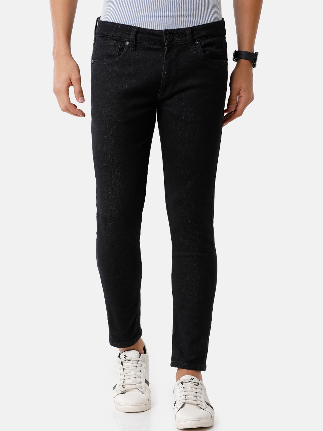 

Voi Jeans Men Black Skinny Fit Jeans