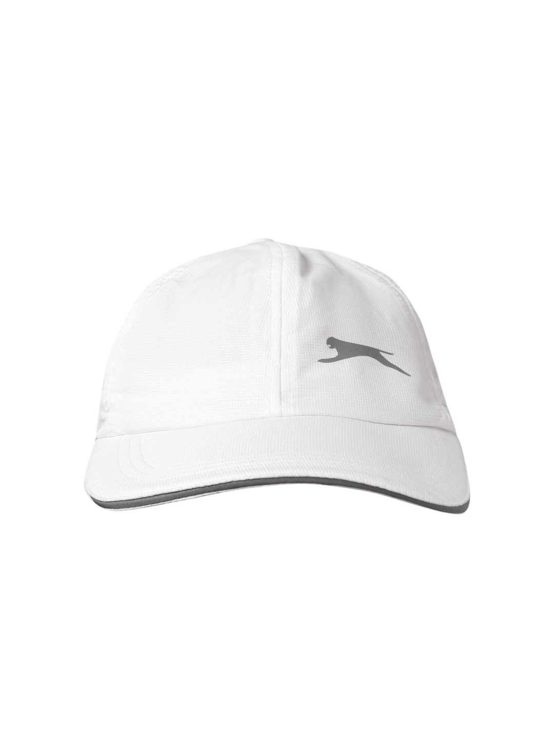 

Slazenger Men White Brand Logo Printed Snapback Cap