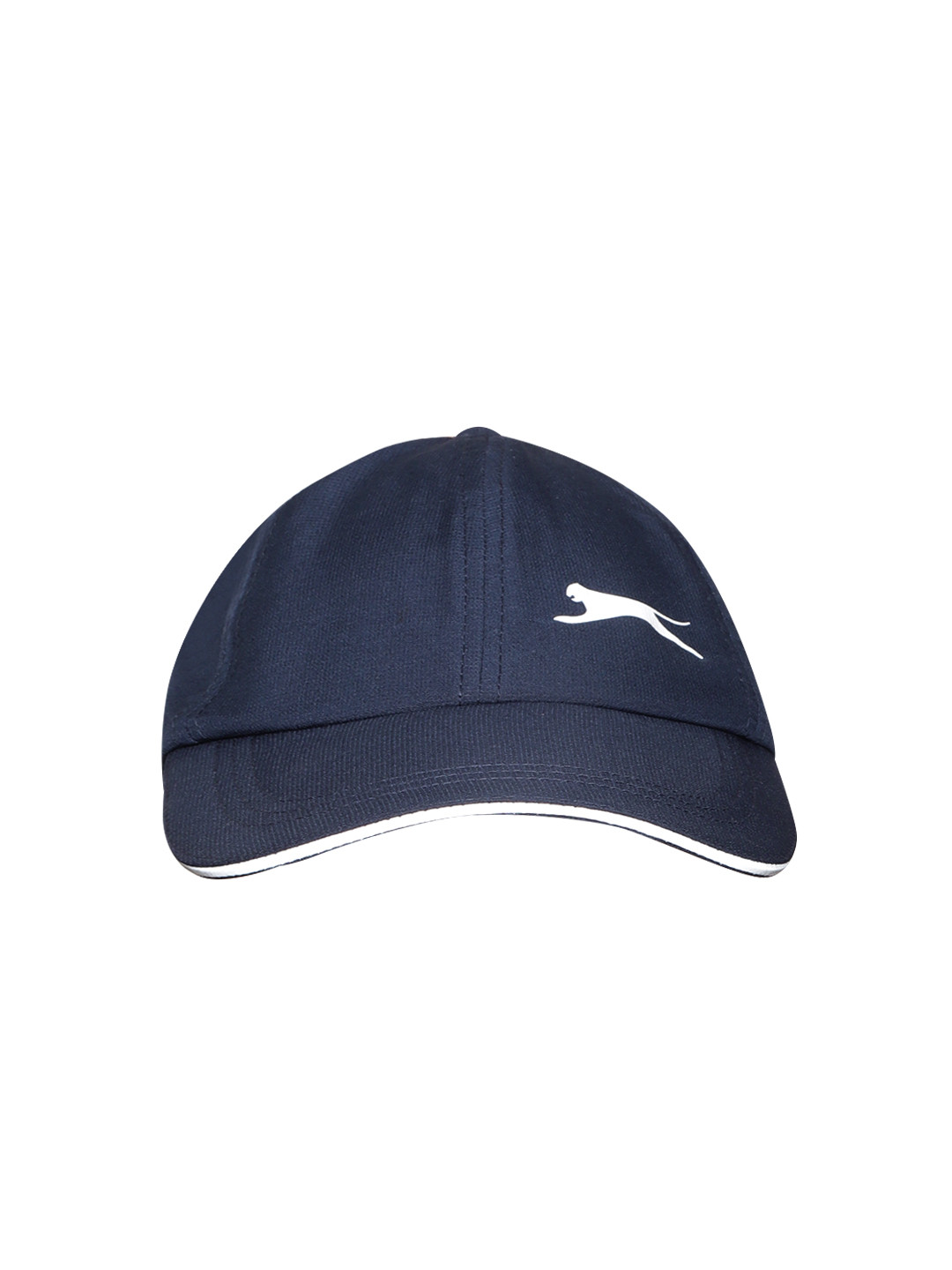 

Slazenger Men Navy Blue Brand Logo Print Snapback Cap