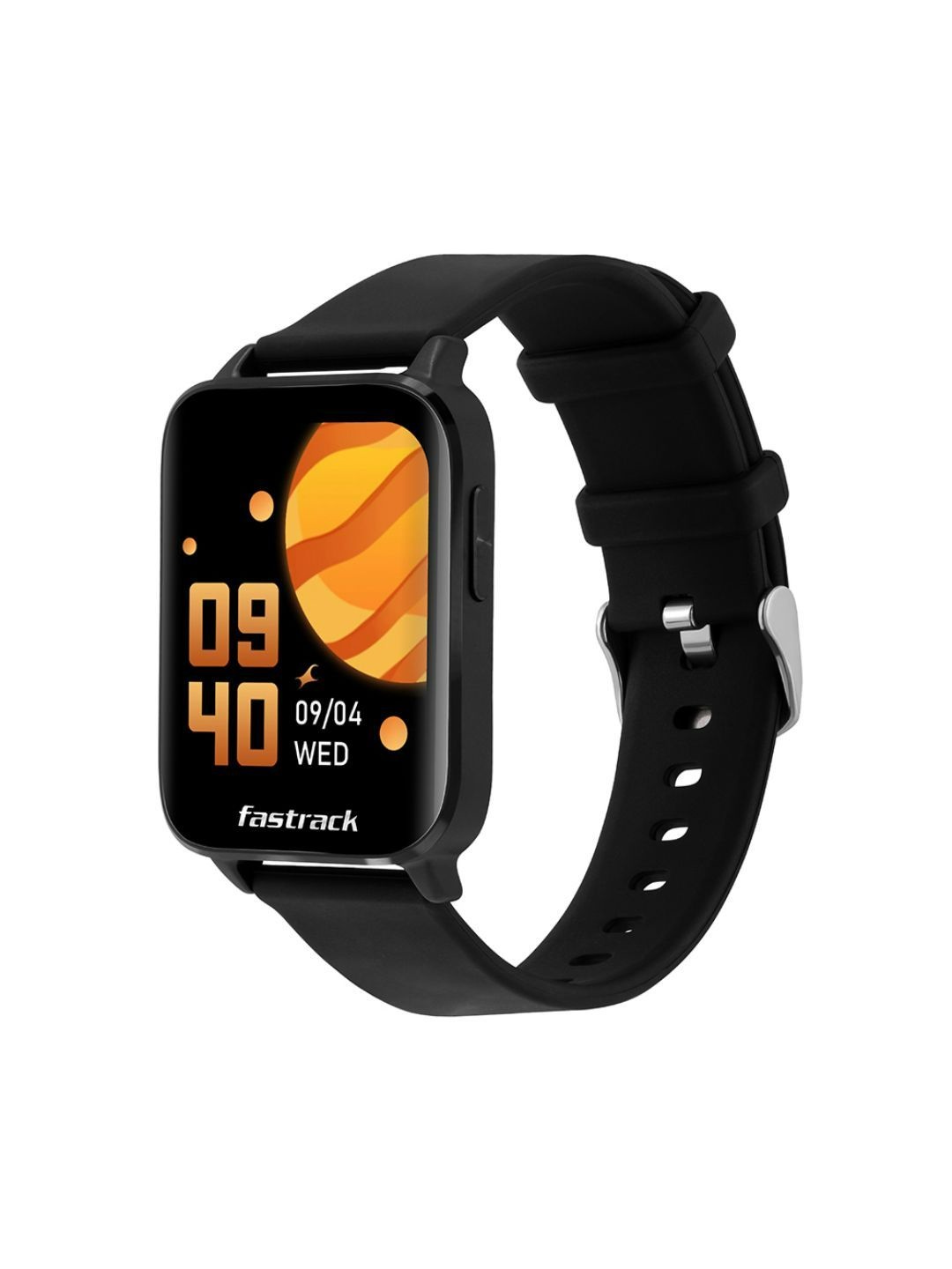 

Fastrack Reflex Curv with 2.5D Curve Display & AI Enabled Coach & Health Suite Smartwatch, Black