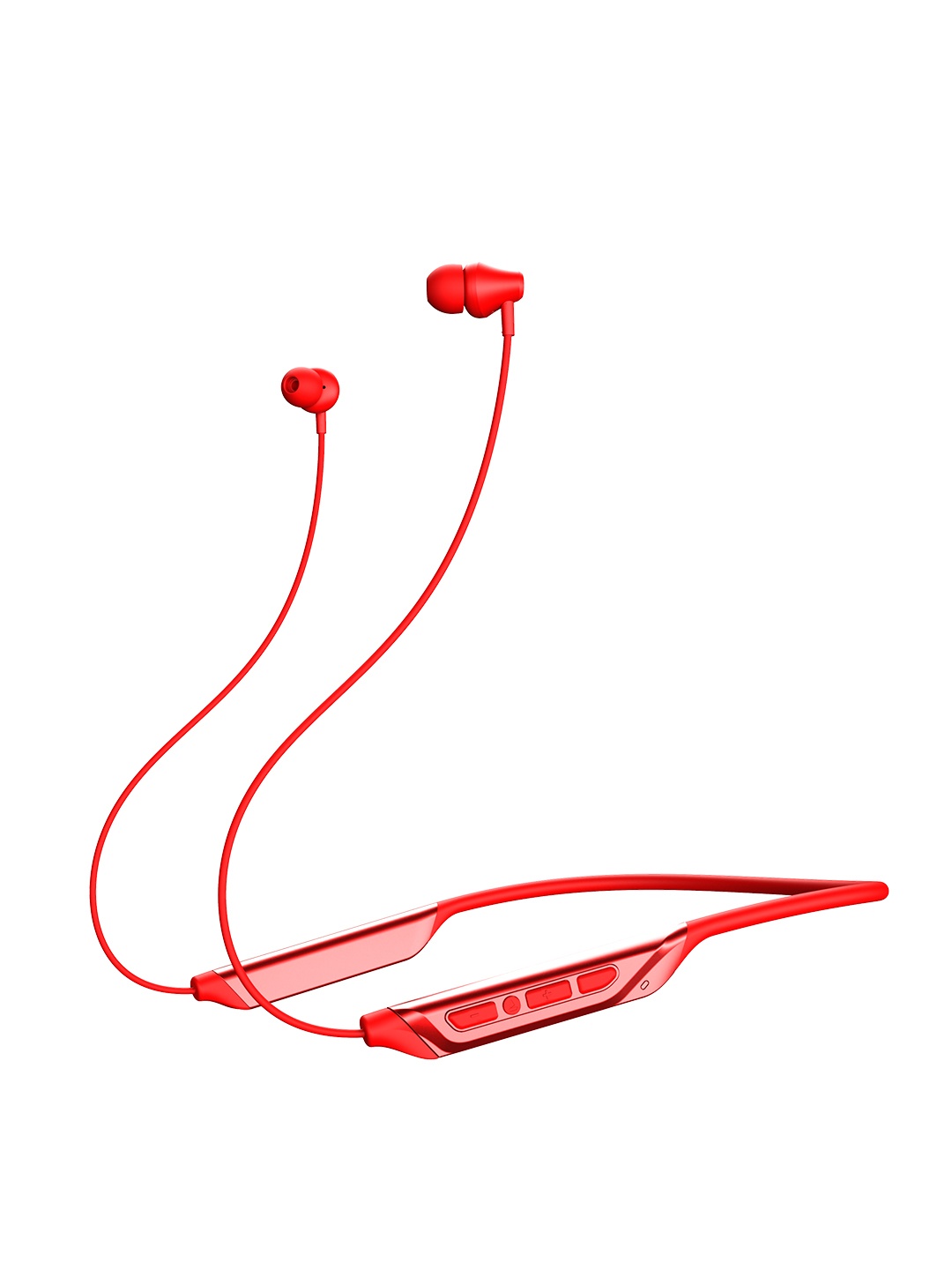 

boAt Rockerz 375 M Wireless Bluetooth in Ear Neckband Headphone with Mic - Raging Red