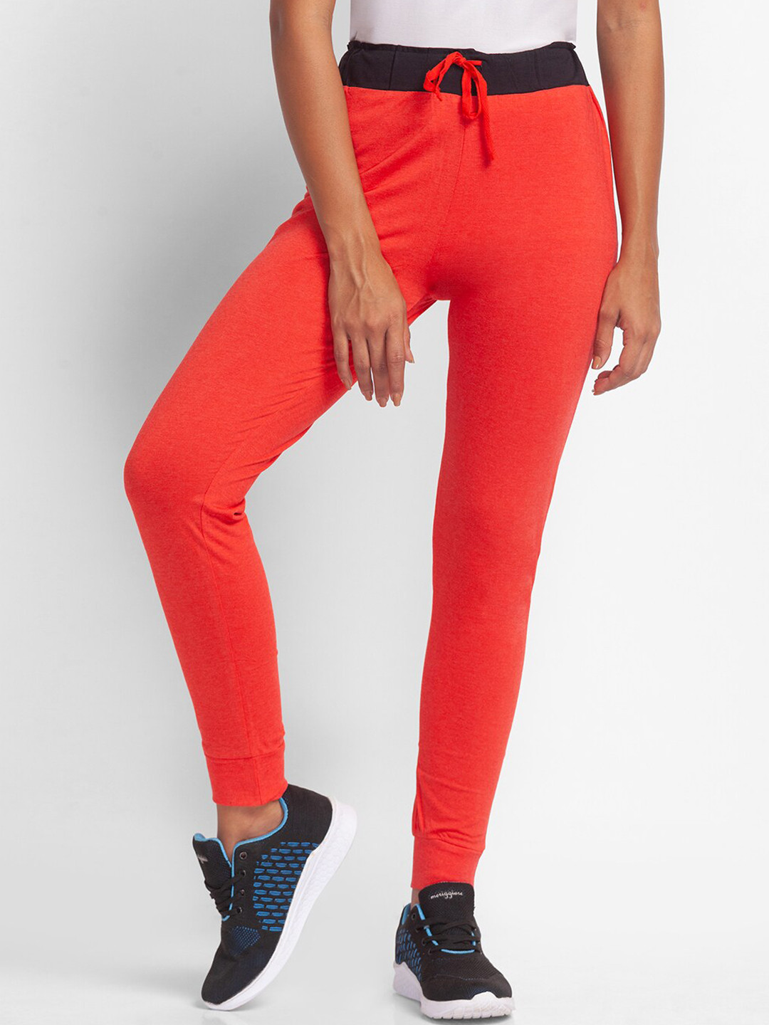 

XIN Women Red Solid Joggers