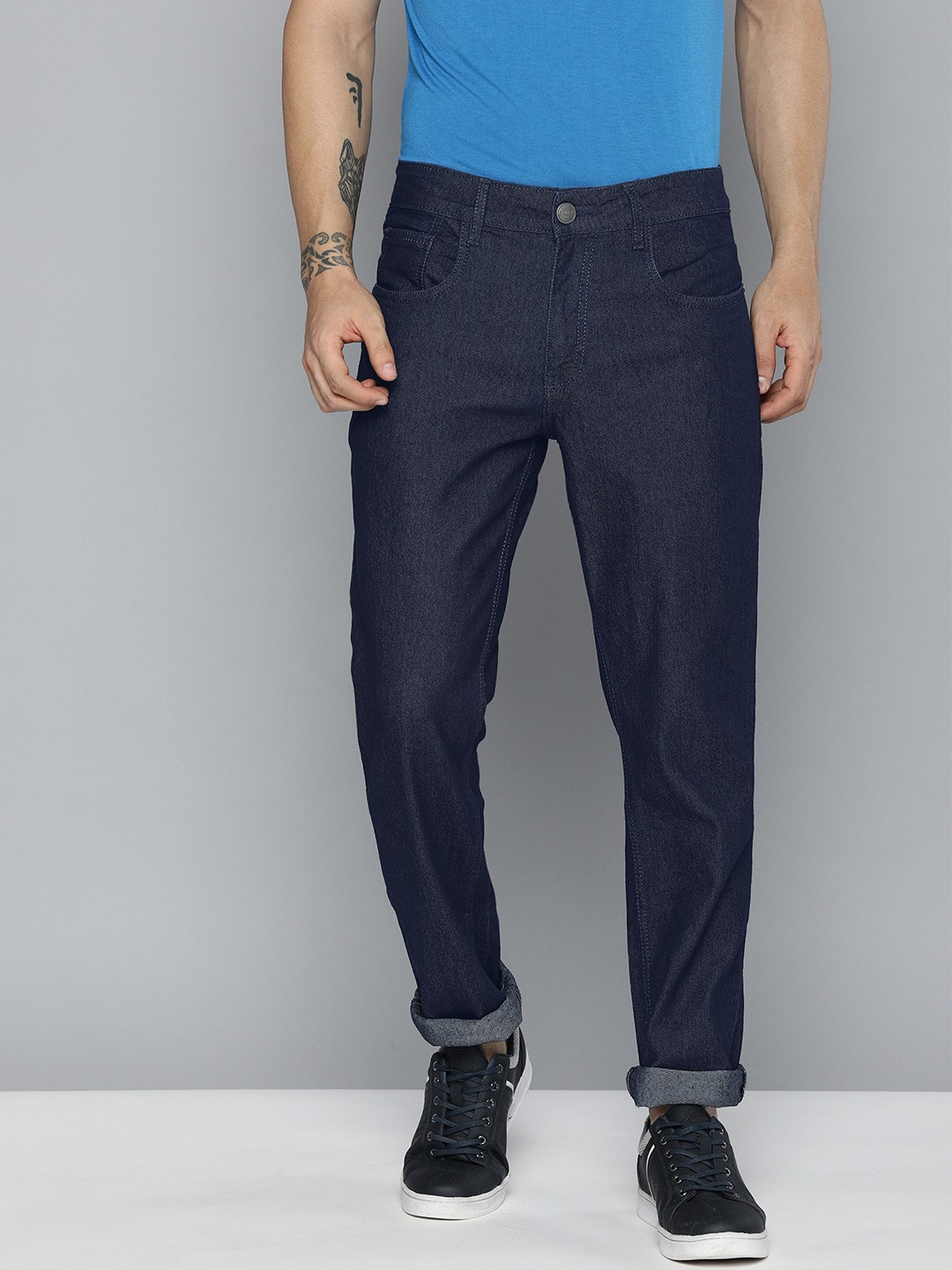 

Mast & Harbour Men Blue Slim Fit Stretchable Jeans