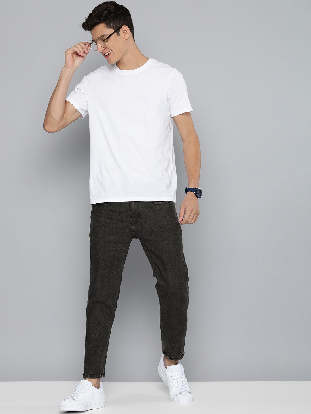 

Mast & Harbour Men Black Skinny Fit Stretchable Jeans