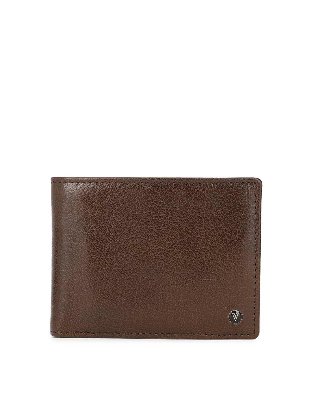 

Van Heusen Men Brown Leather Two Fold Wallet