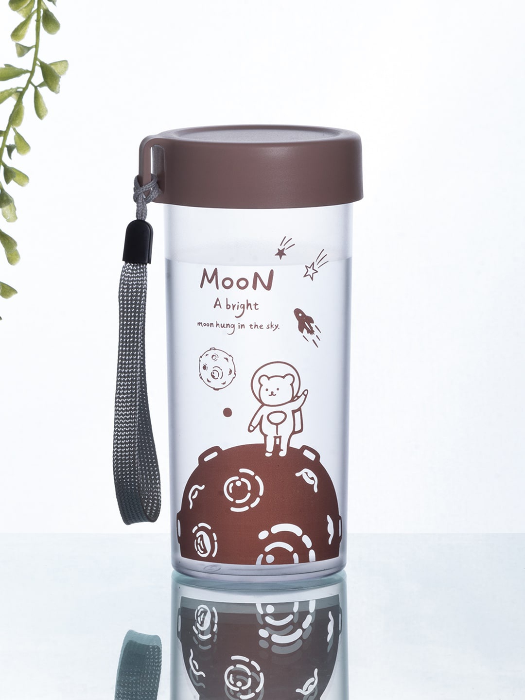 

MARKET99 Peach-Coloured Water Bottle 360 Ml