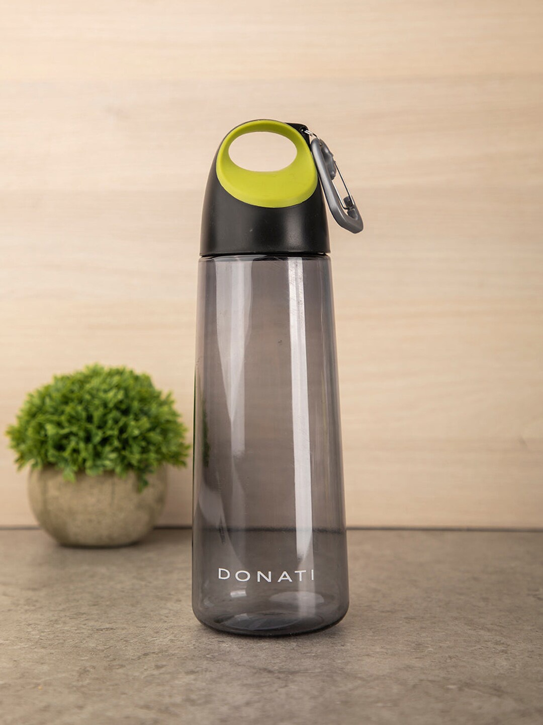 

MARKET99 Black & Green Solid Water Bottle