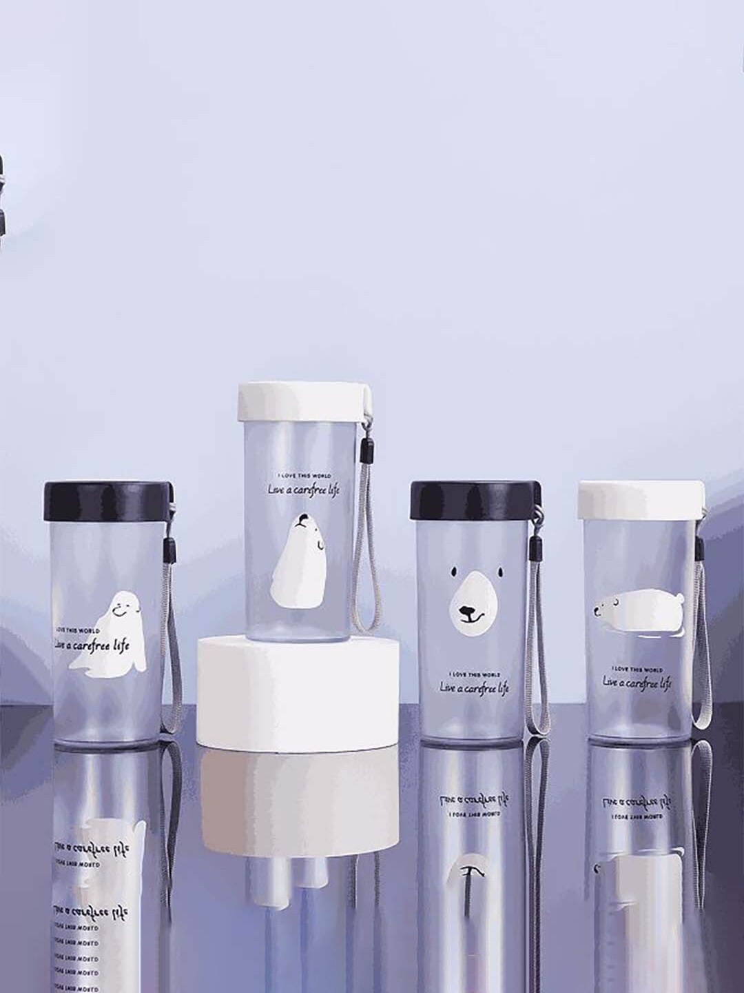 

MARKET99 Black Water Bottle 360 Ml