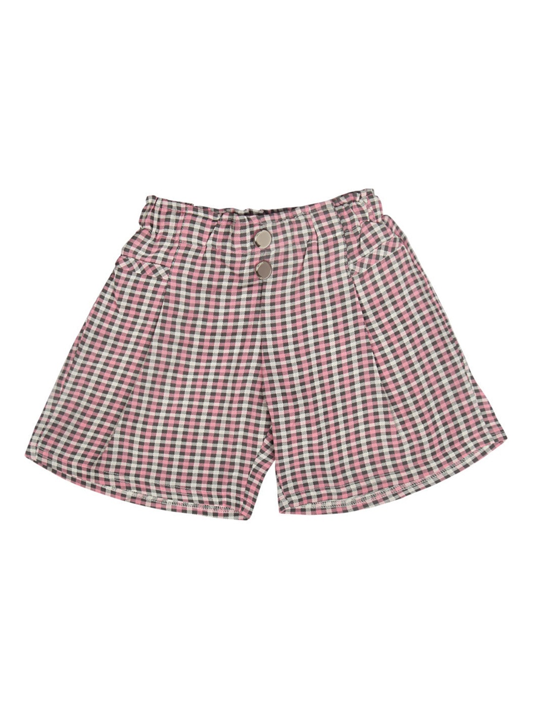 

Tiny Girl Girls Pink Checked Shorts