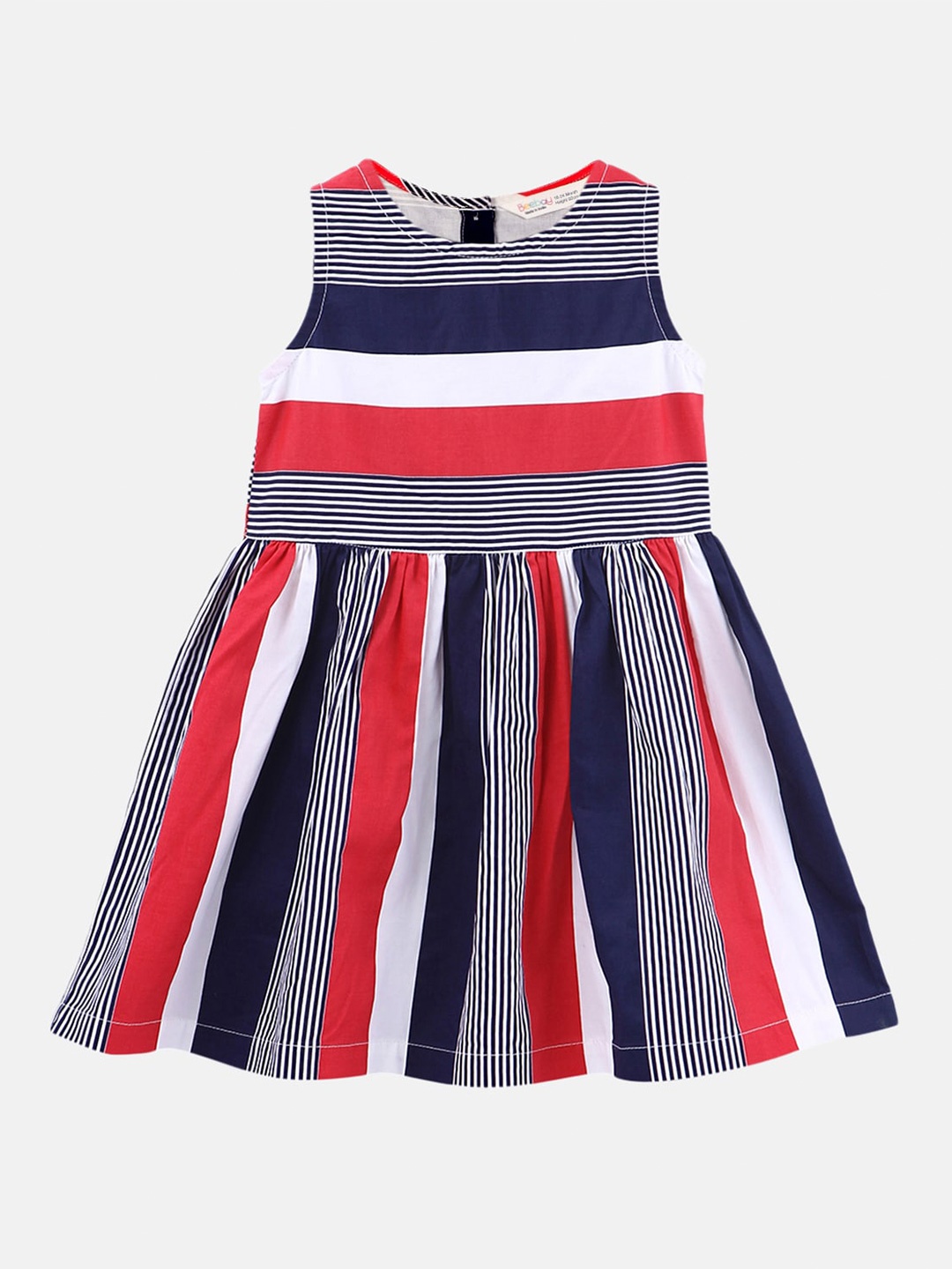 

Beebay Red Striped Dress