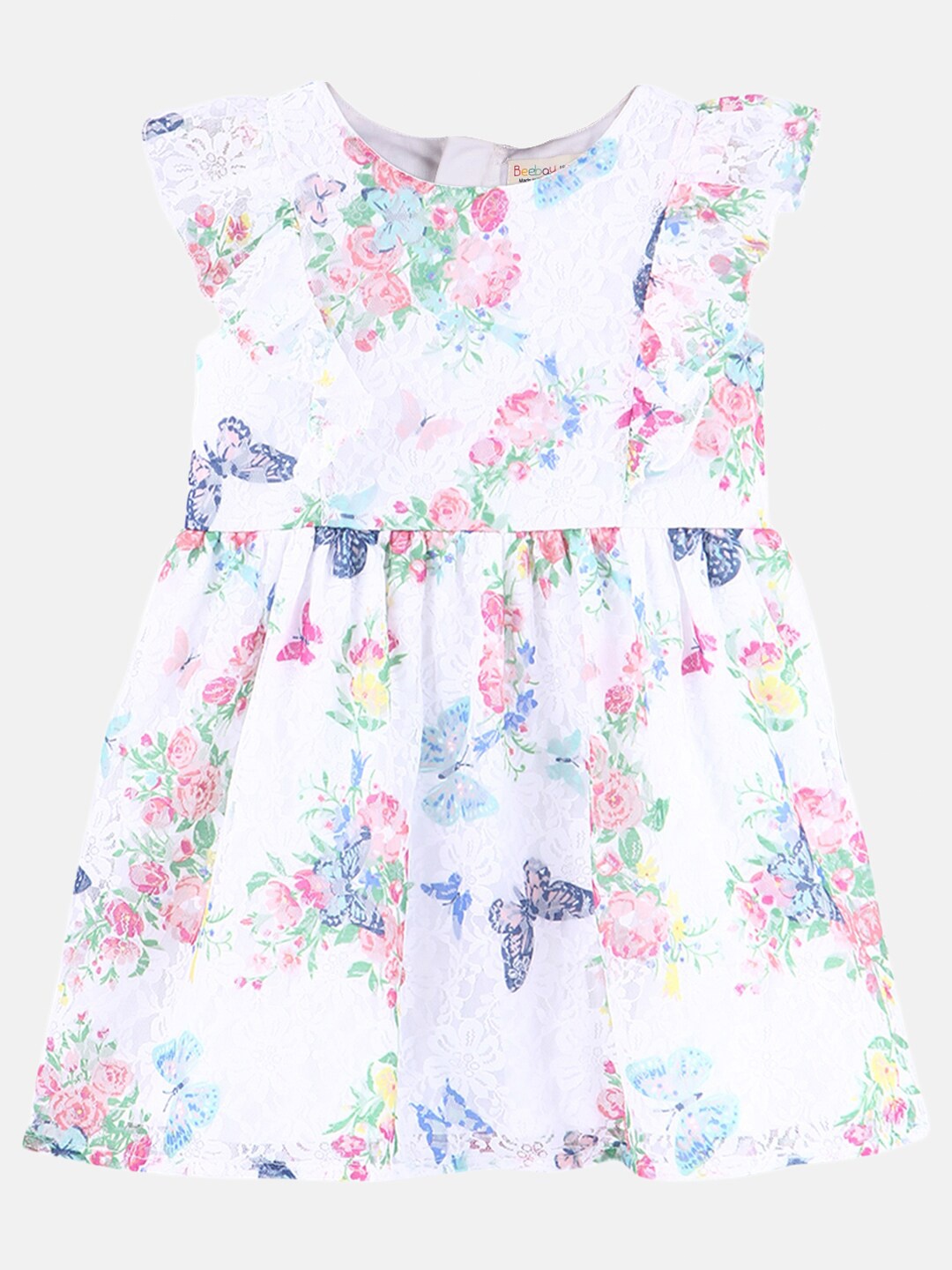 

Beebay White Floral Dress