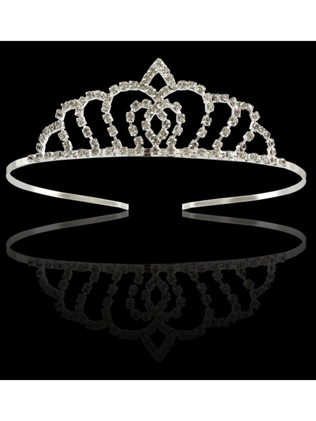 

ANNA CREATIONS Women Silver-Toned Hairband