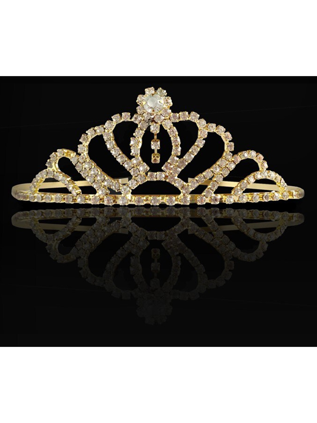 

ANNA CREATIONS Women Gold-Toned Embellished Hairband