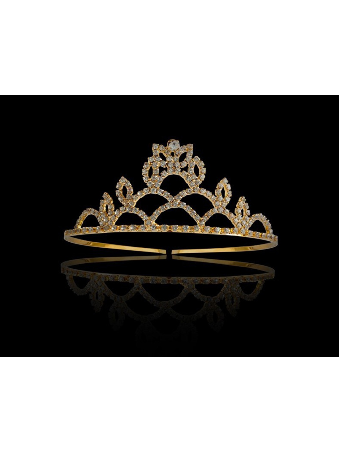 

ANNA CREATIONS Women Gold-Toned Embellished Hairband