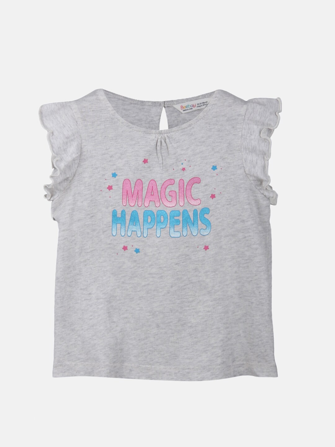 

Beebay Grey Print Top