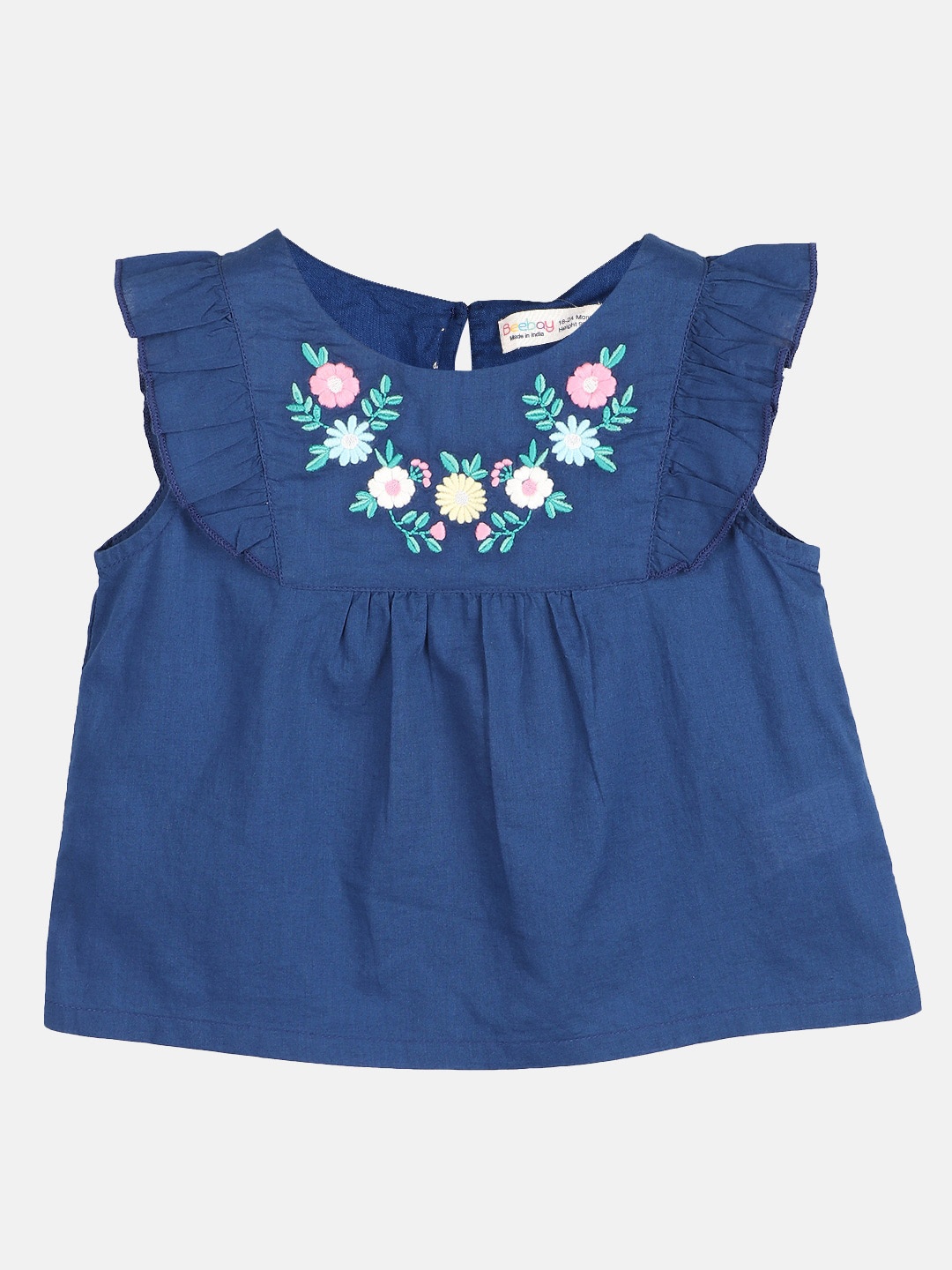 

Beebay Blue Floral Top