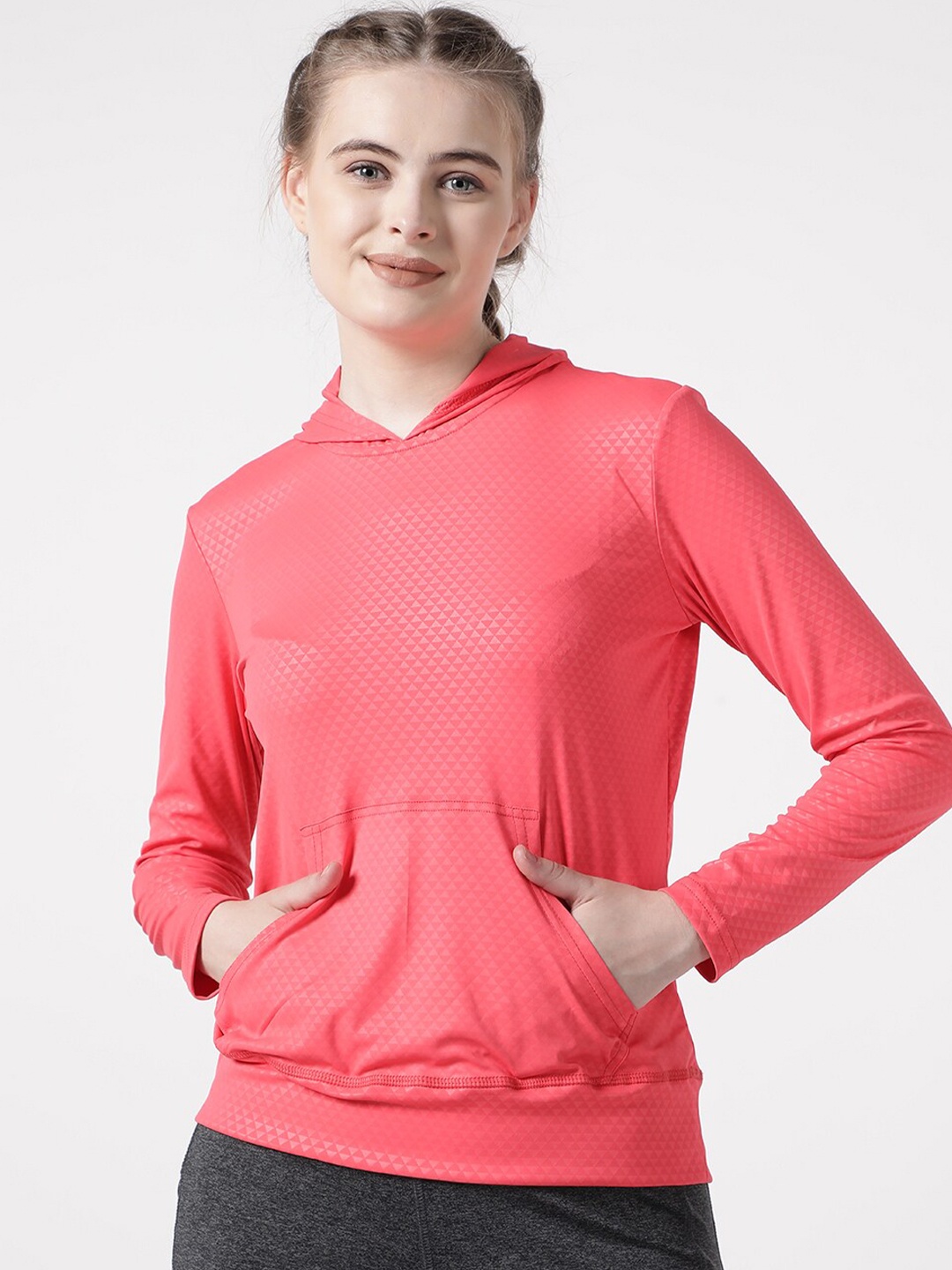 

STUDIOACTIV Women Coral Hooded Sweatshirt