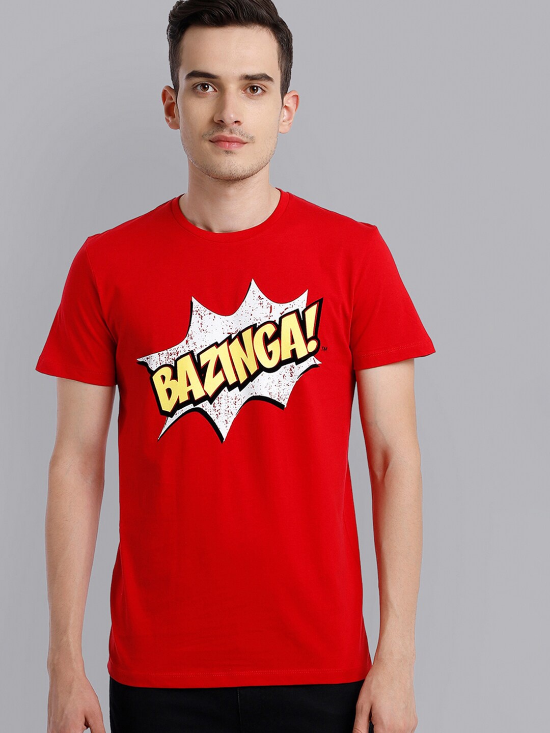 

Free Authority Men Red The Big Bang Theory Featured Tshirt