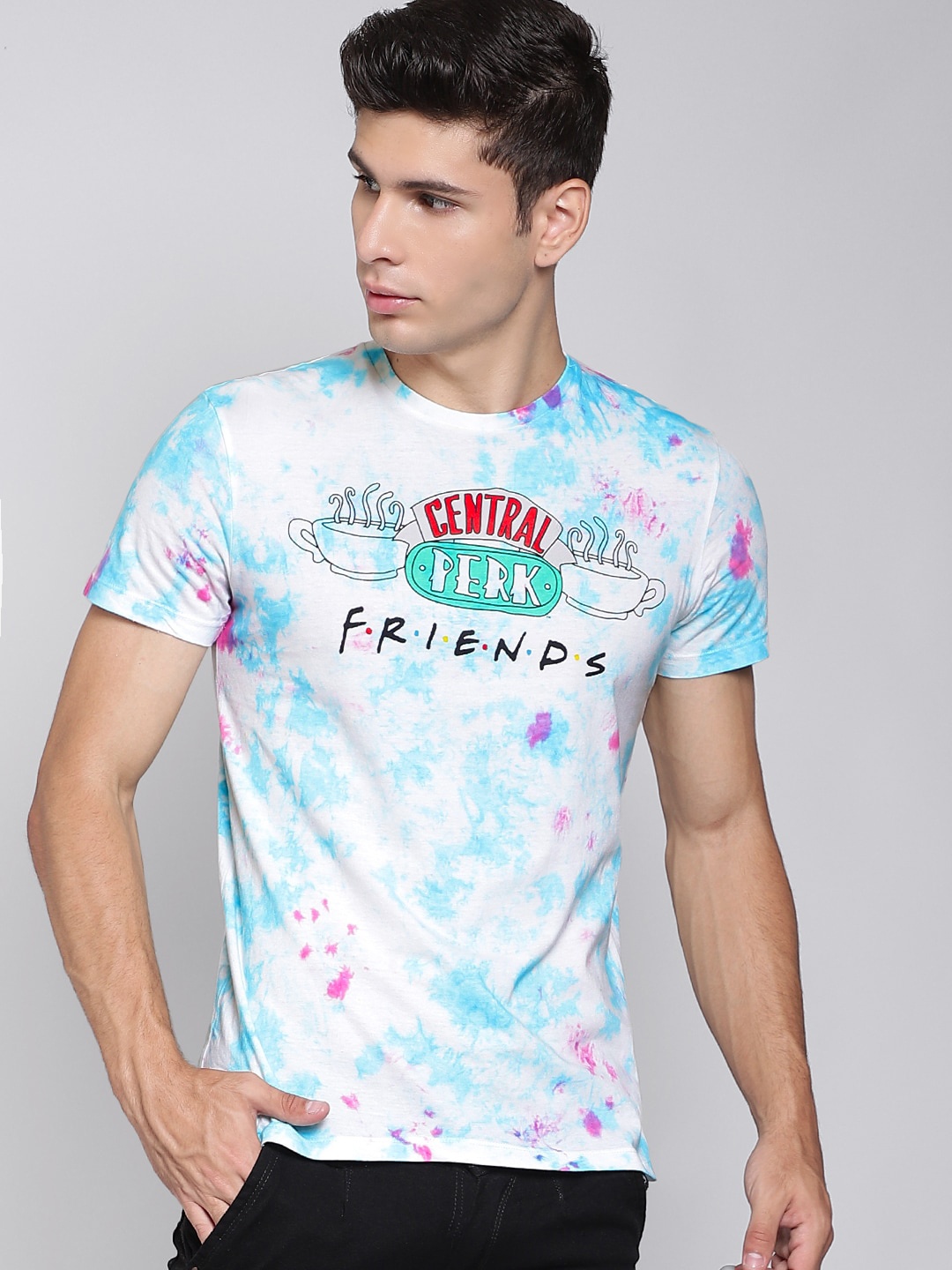 

Free Authority Friends Printed Tshirt For Men, Multi