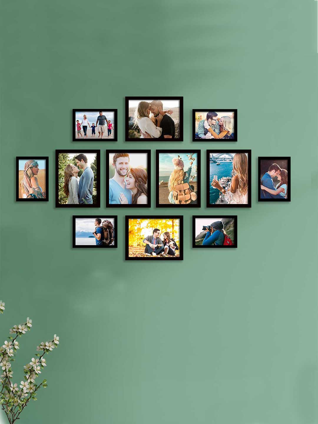 

Art Street Set Of 12 Black Eco Series Home & Wall Decor Photo Frames