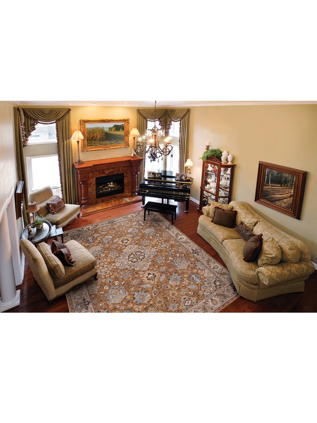 

DDecor Brown Ethnic Motifs Ethnic Motifs Printed Carpets