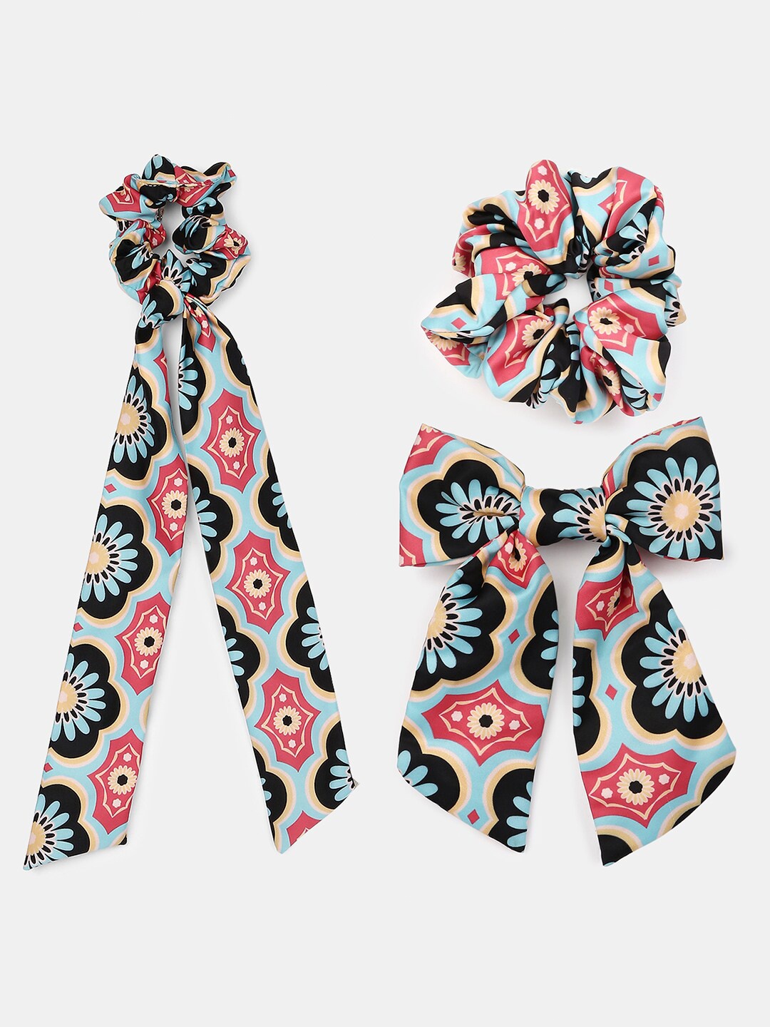 

20Dresses Women Blue & Pink Set of 3 Hair Accessory Set