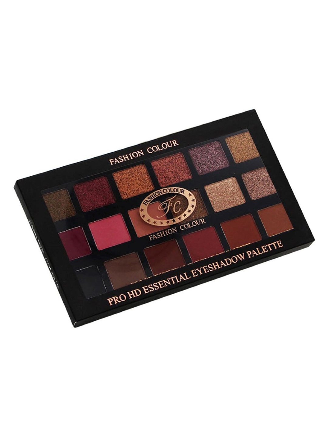 

Fashion Colour Pro HD 18 Shades Essential Eyeshadow Palette - Shade 01, Multi