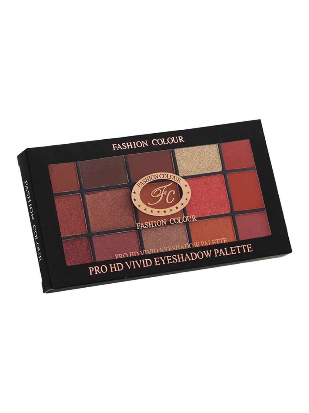 

Fashion Colour Pro HD 15 Shades Essential Eyeshadow Palette - Shade 01, Multi