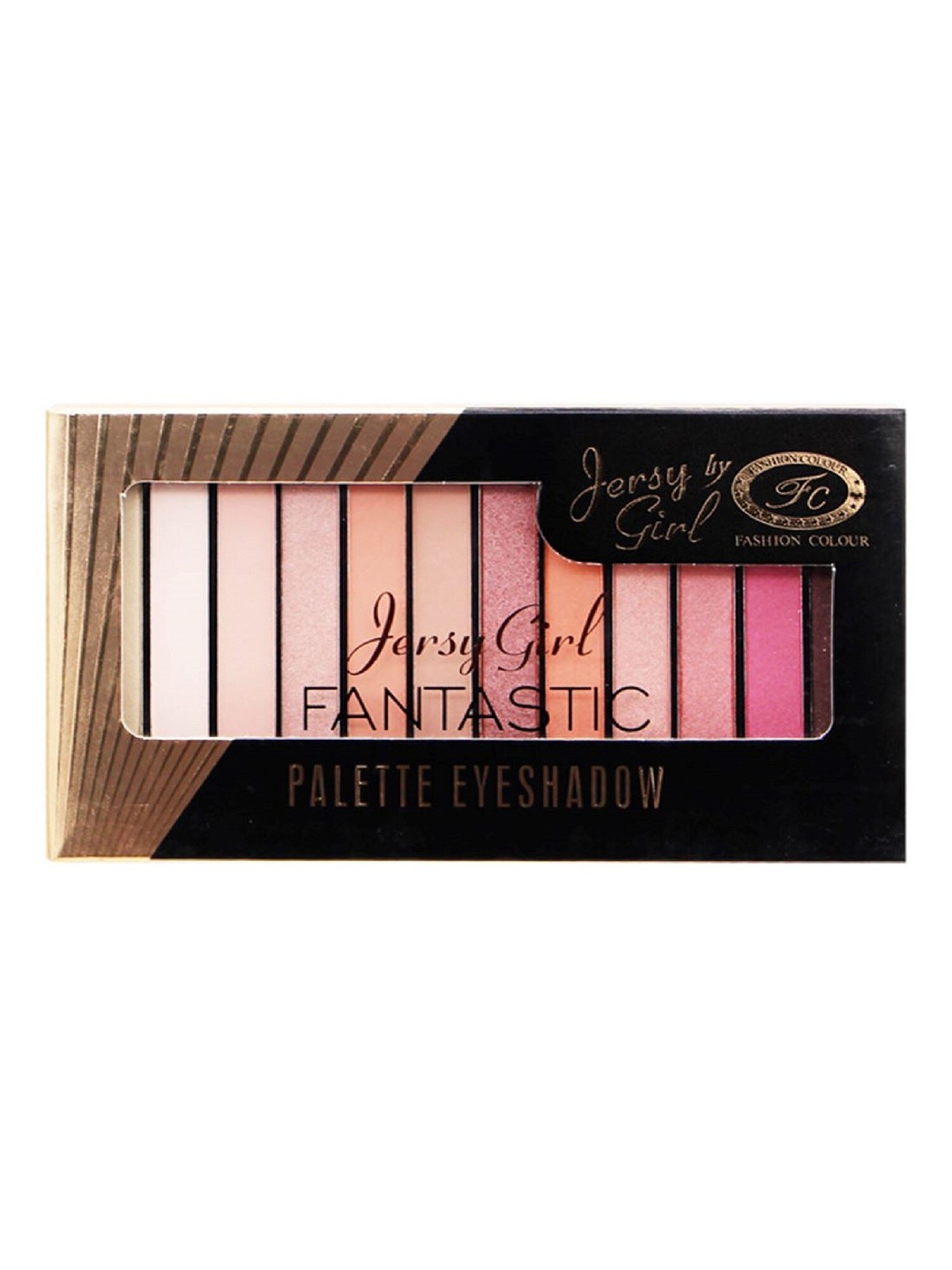 

Fashion Colour Jersy Girl Fantastic Eyeshadow Palette - Shade 01, Multi