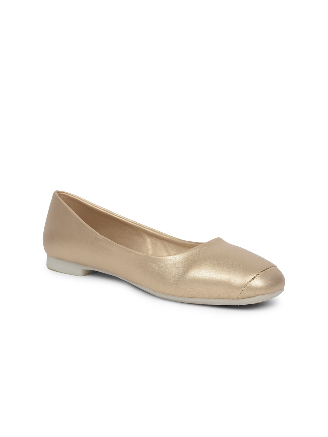 

Liberty Women Gold-Toned Ballerinas Flats