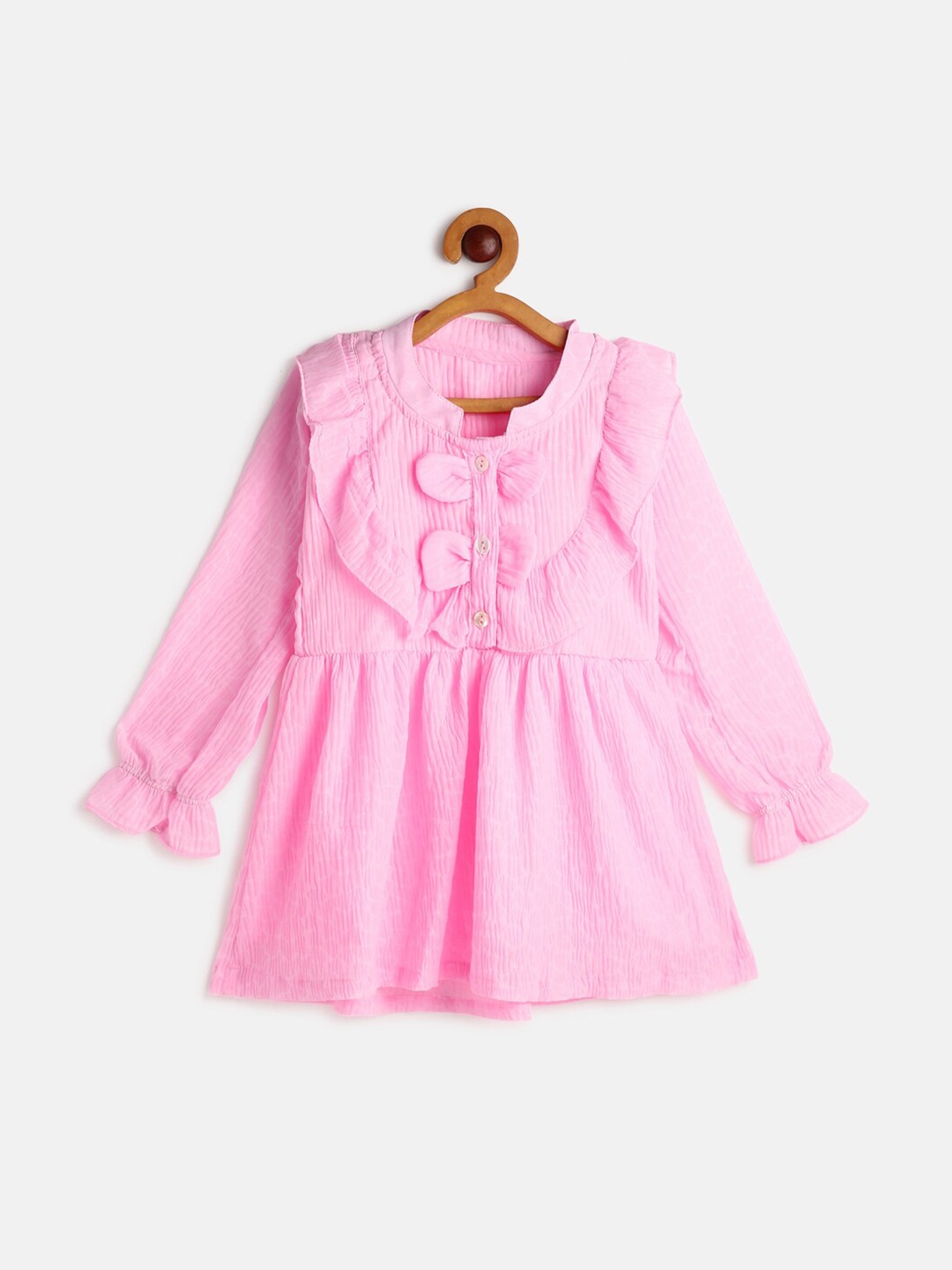 

MANET Pink Chiffon Dress