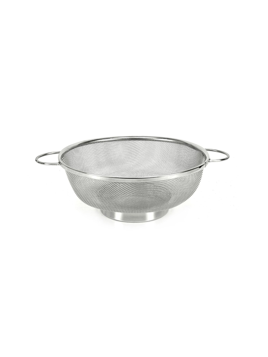 

Athome by Nilkamal Grey Stainless Steel Colander Strainer Basket