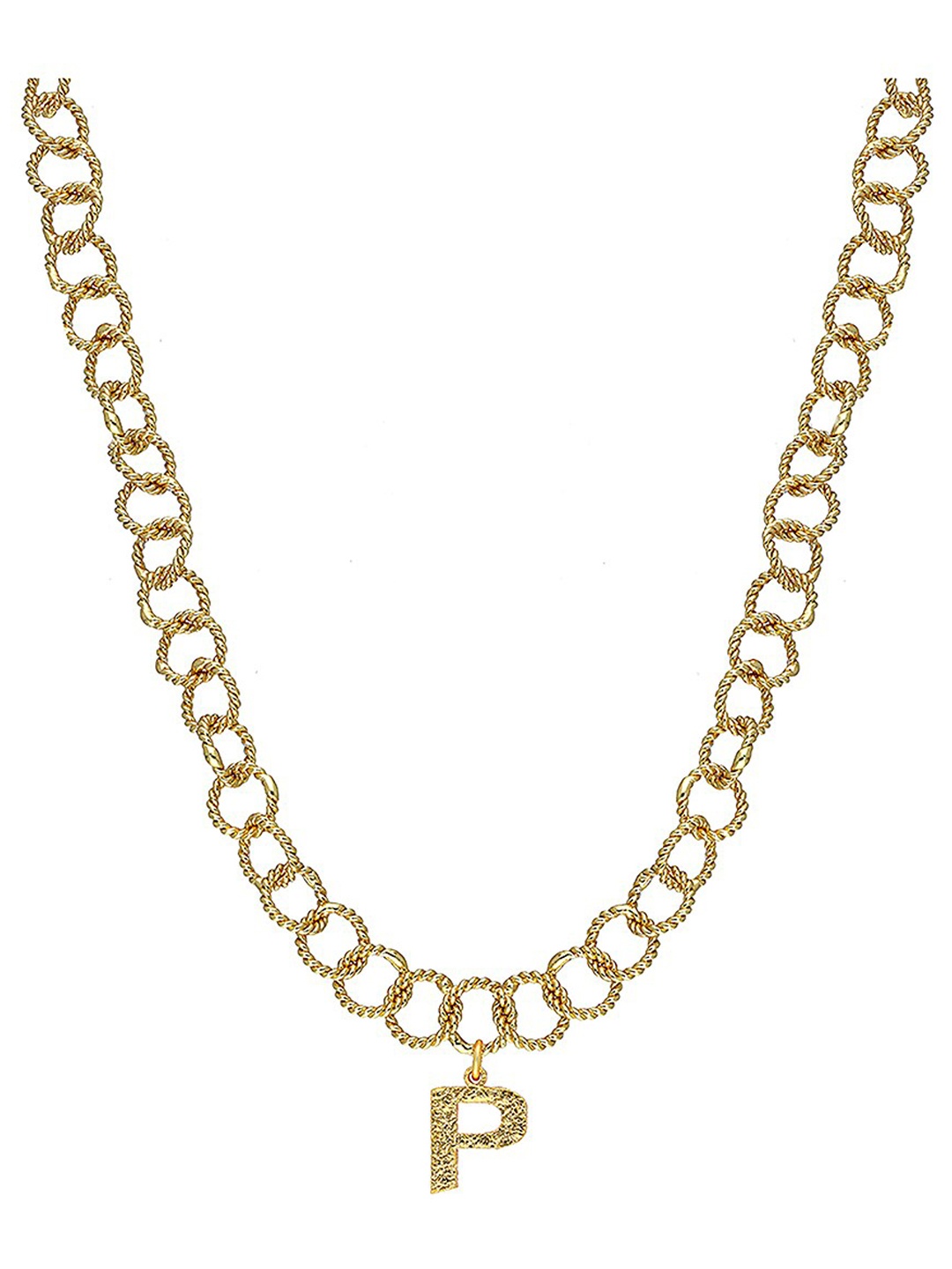 

MNSH Gold-Plated Initial P Necklace