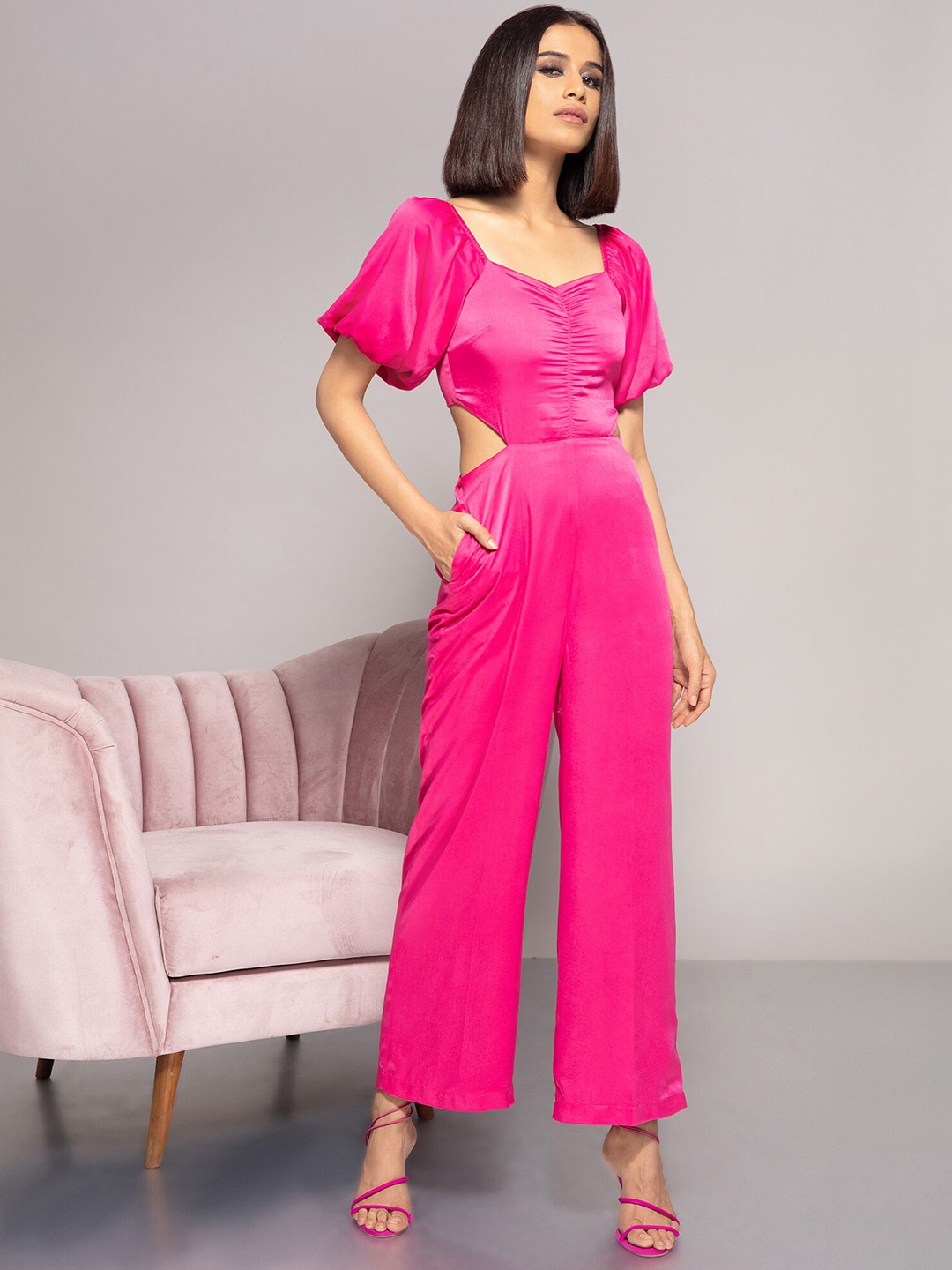 

20Dresses Pink Basic Jumpsuit
