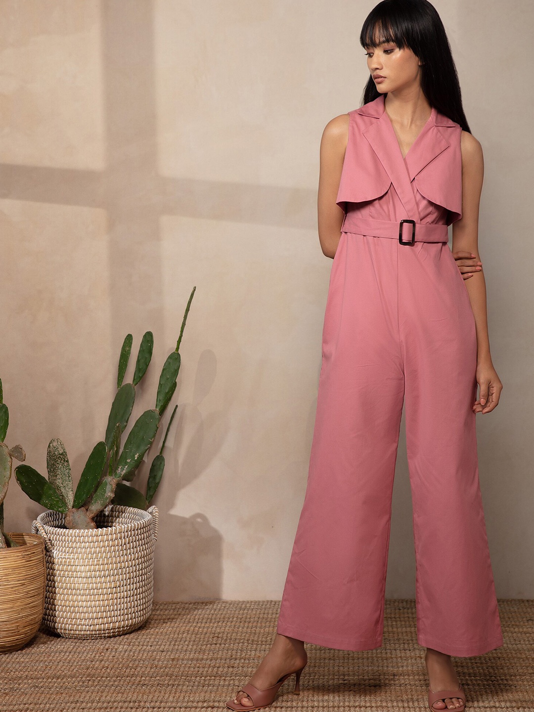 

20Dresses Pink Basic Jumpsuit