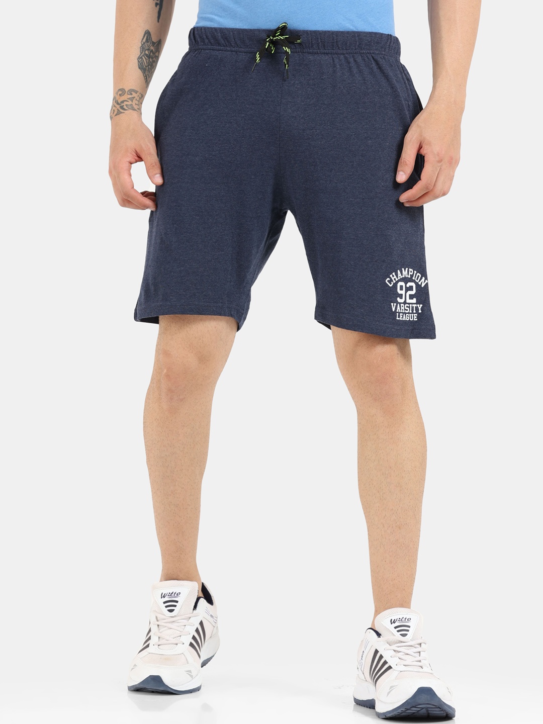 

ARDEUR Men Blue Sports Shorts