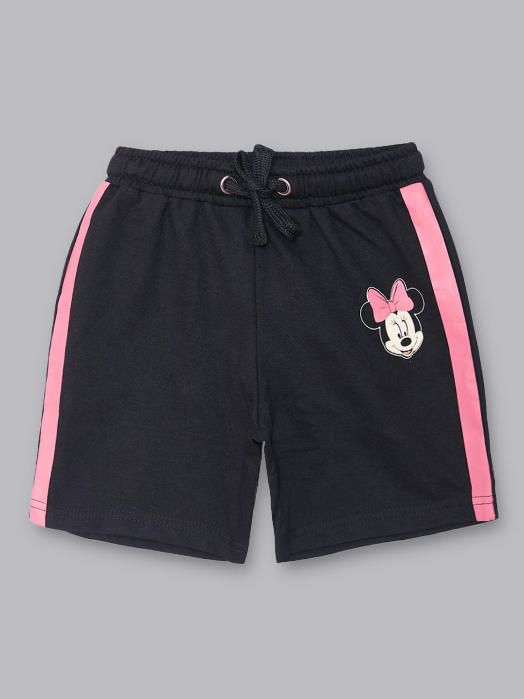 

Kids Ville Girls Black Mickey & Friends Shorts