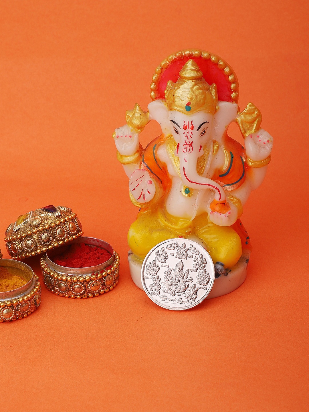 

VANBELLE Asht Laxmi 10gm Hallmarked 999 Sterling Silver Coin