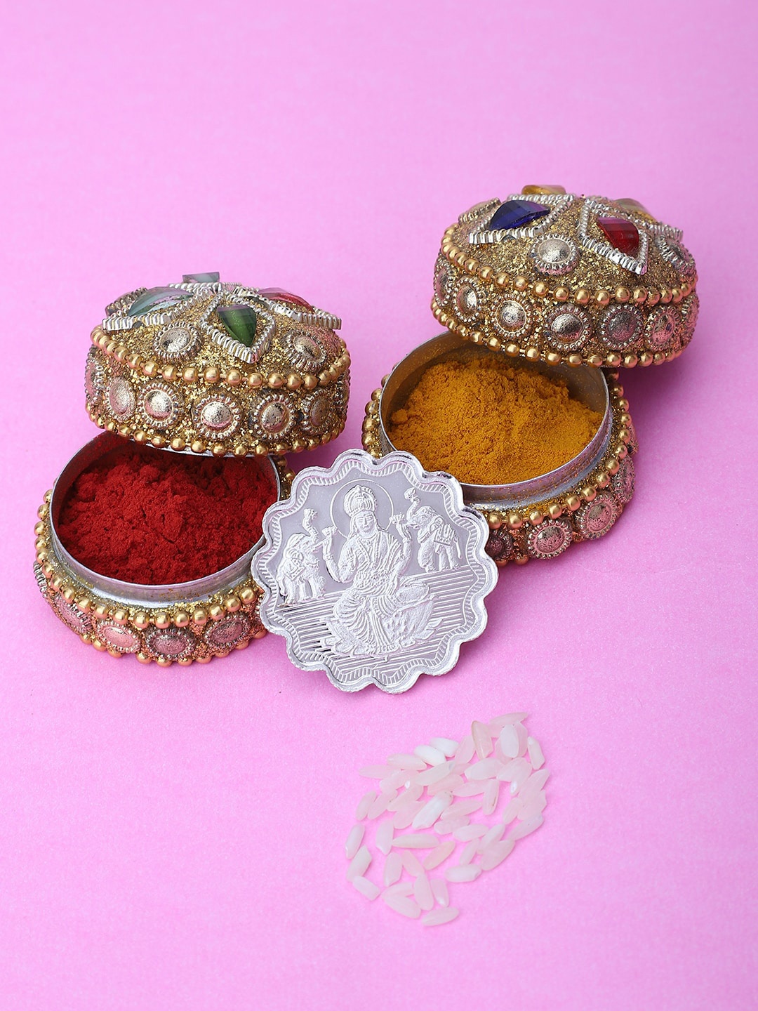 

VANBELLE Laxmi 10gm Hallmarked 999 Sterling Silver Coin
