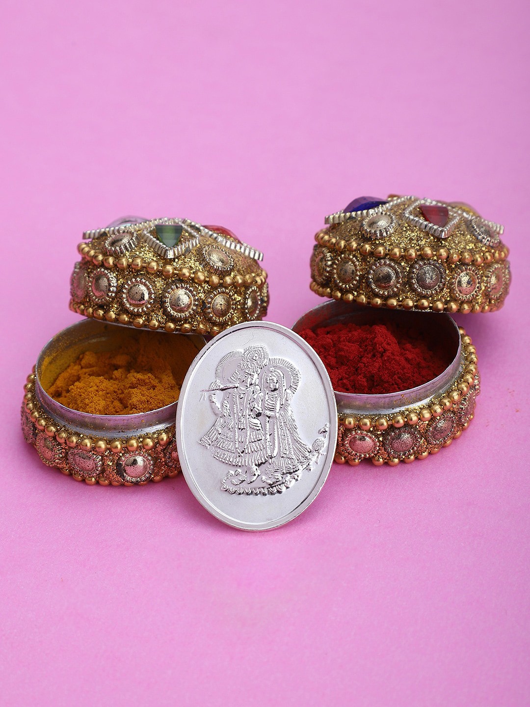 Vanbelle Radha Krishna 10gm Hallmarked 999 Sterling Silver Coin