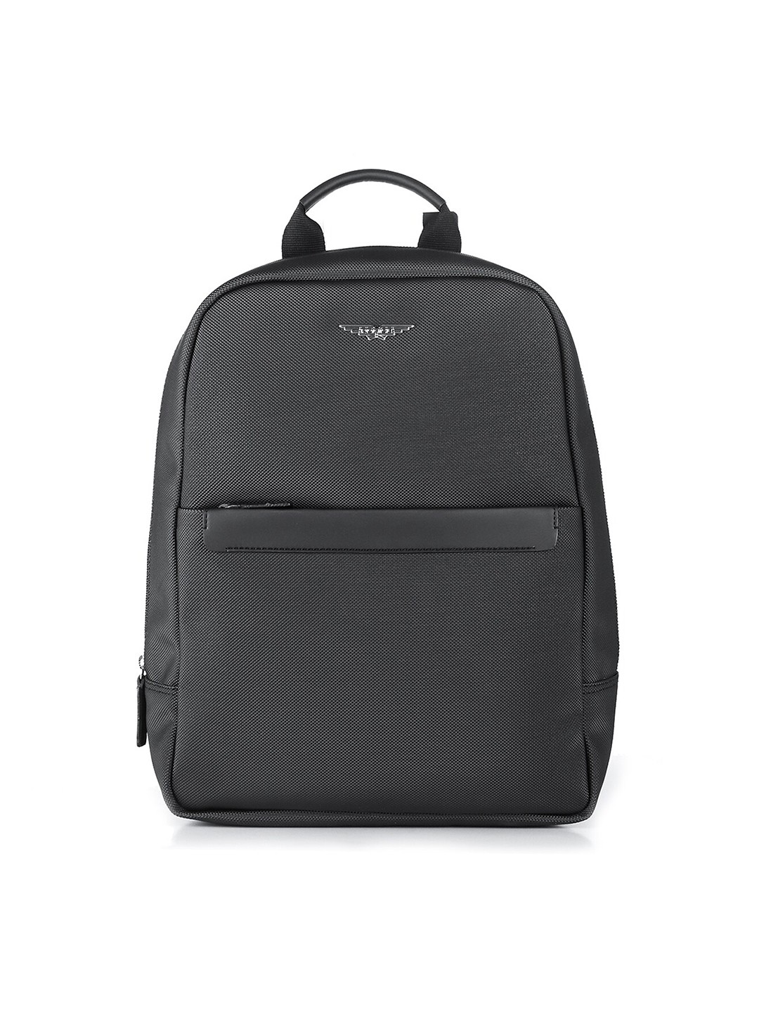 

Police Unisex Black Backpack with Compression Straps