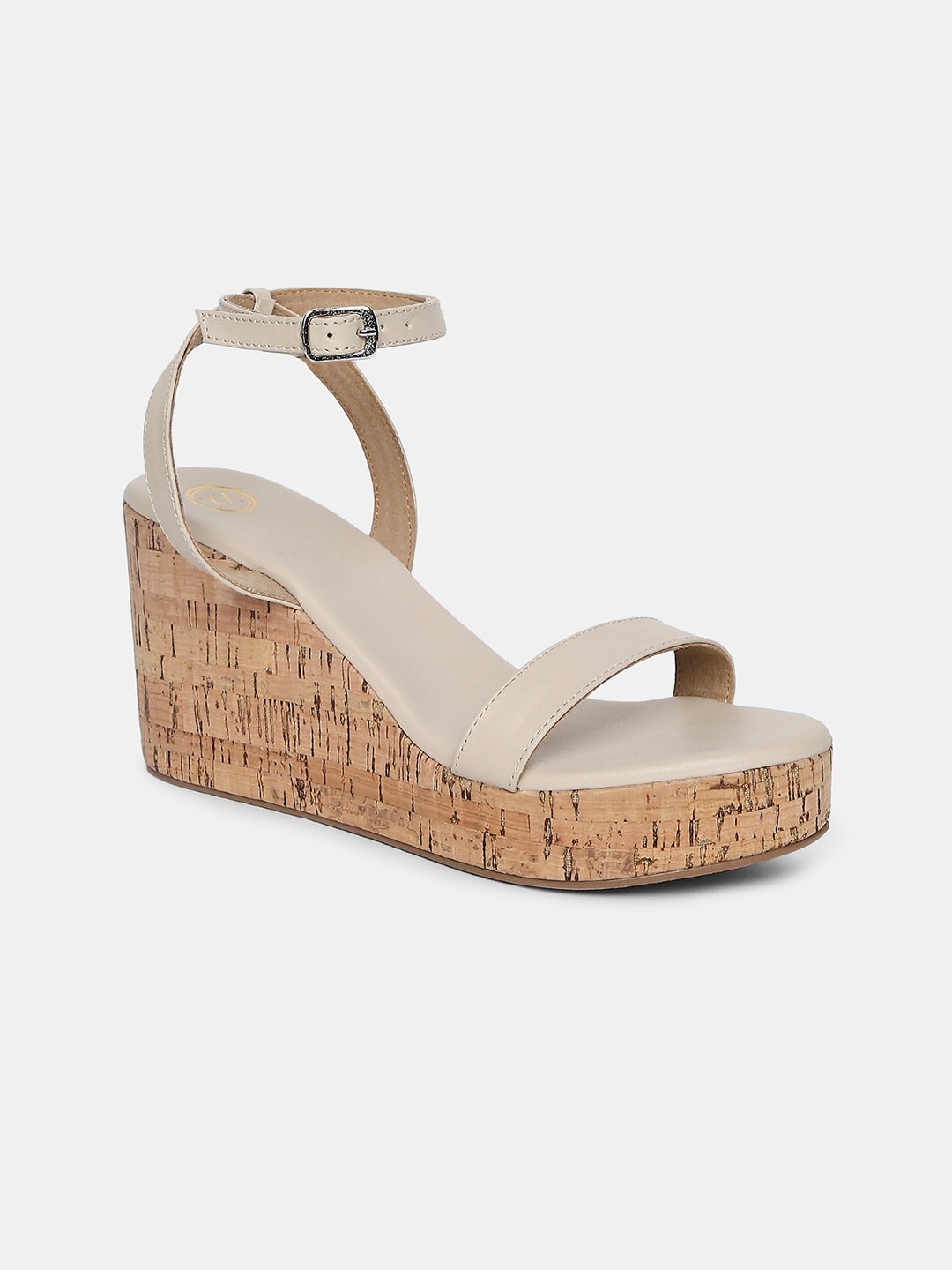 

20Dresses Beige PU Stiletto Sandals