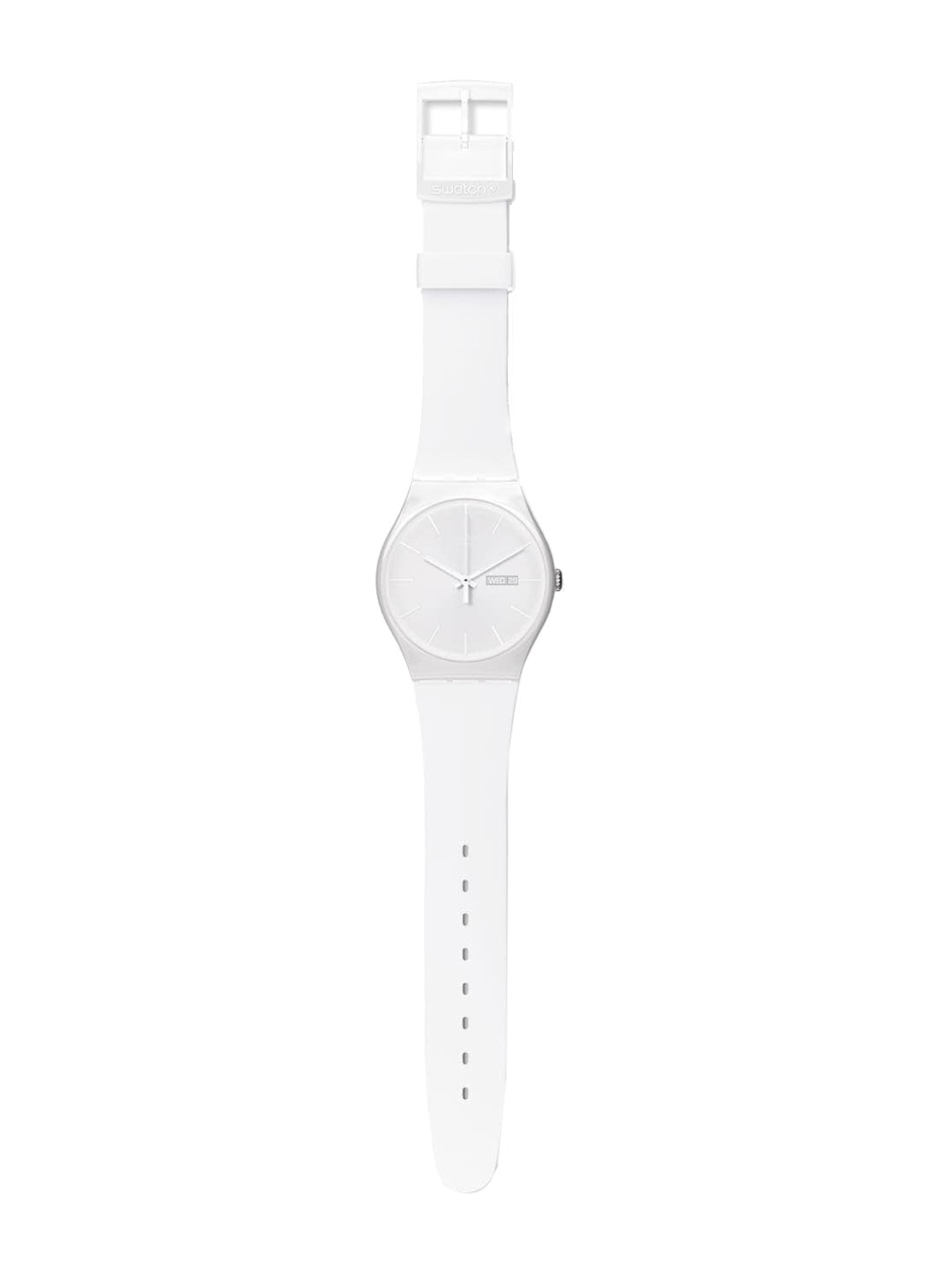 

Swatch Unisex Dial & Bracelet Style Straps Analogue Watch SUOW701, White