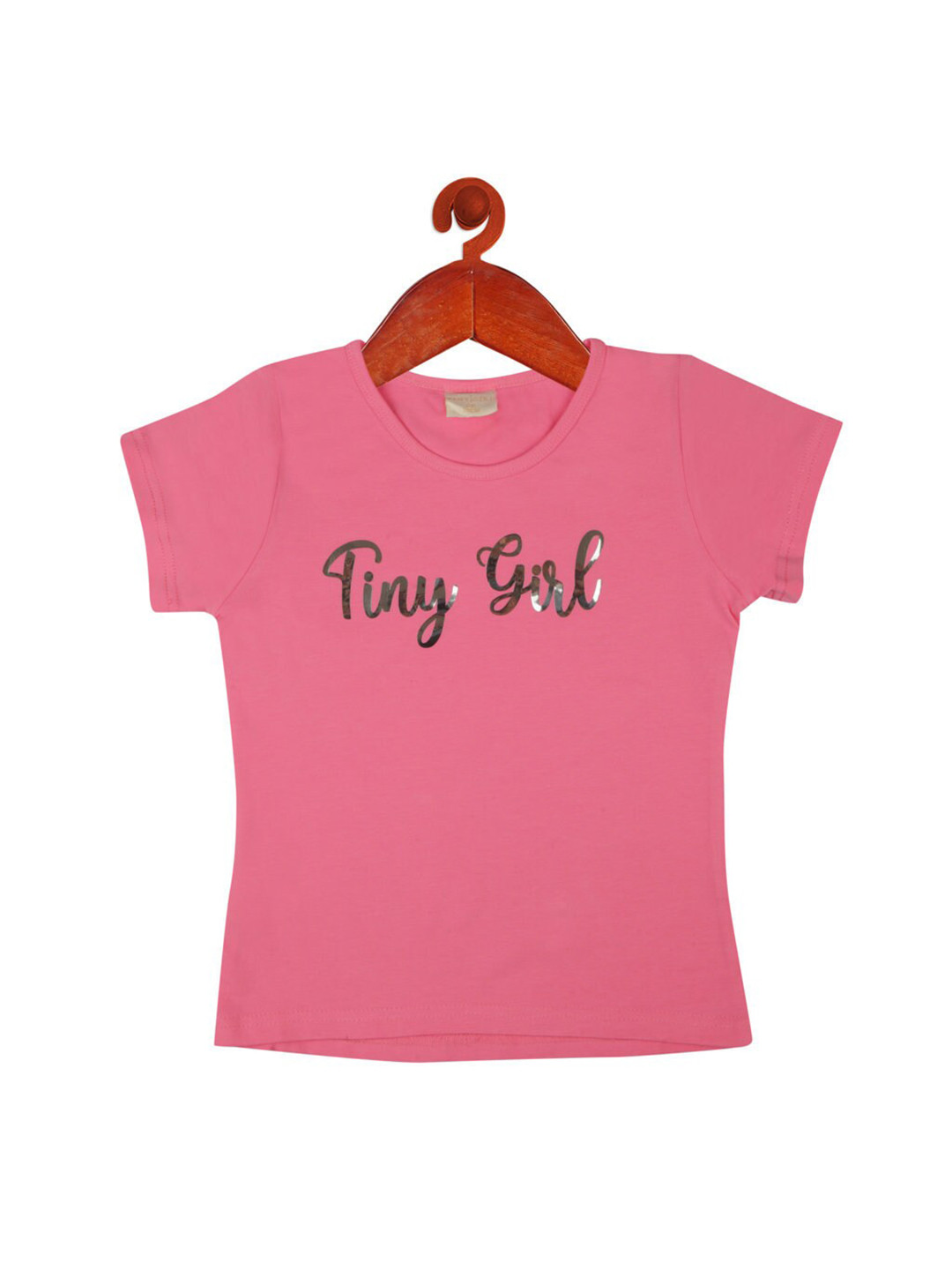 

Tiny Girl Pink Print Top