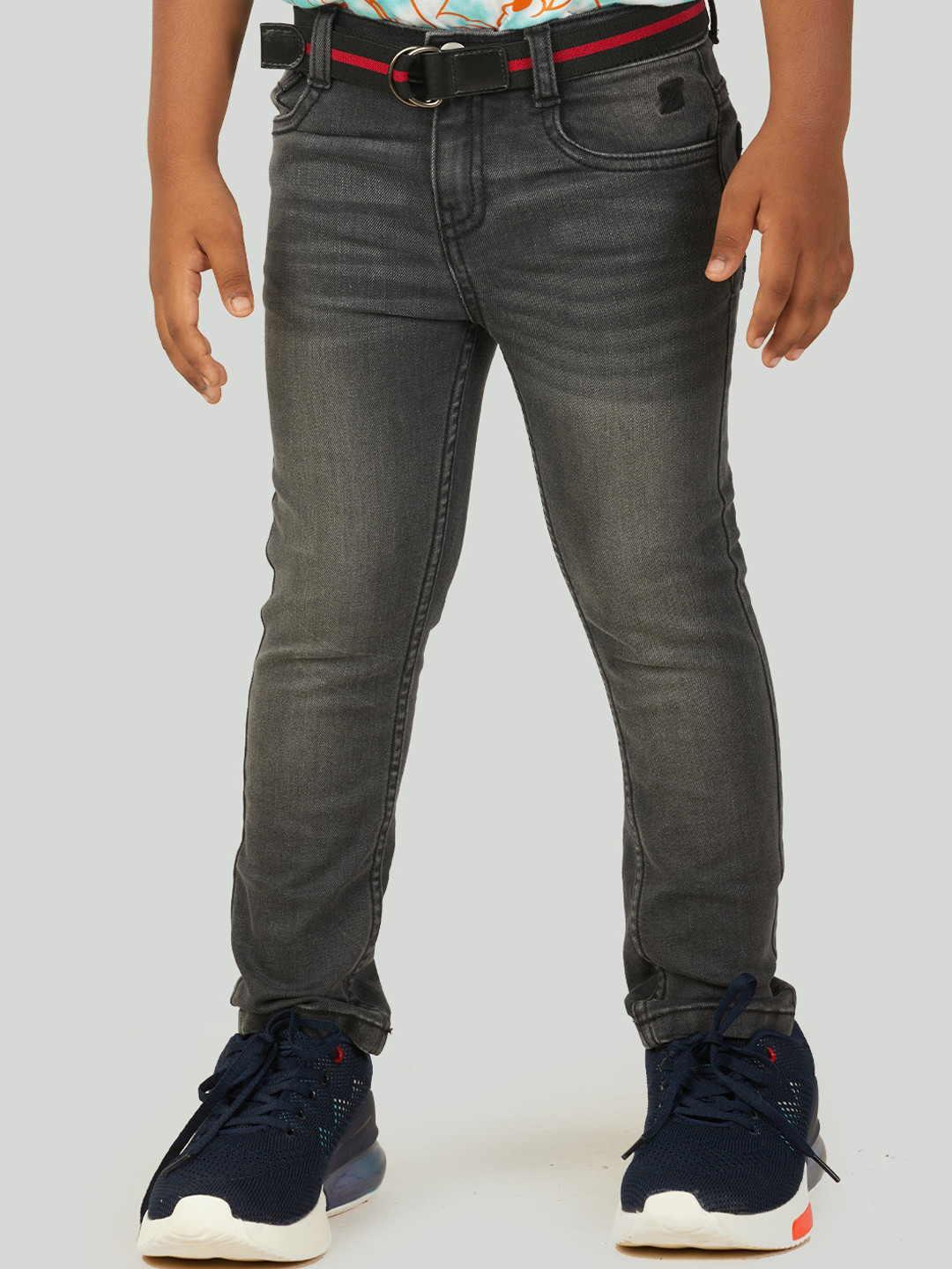 

Zalio Boys Black Light Fade Jeans