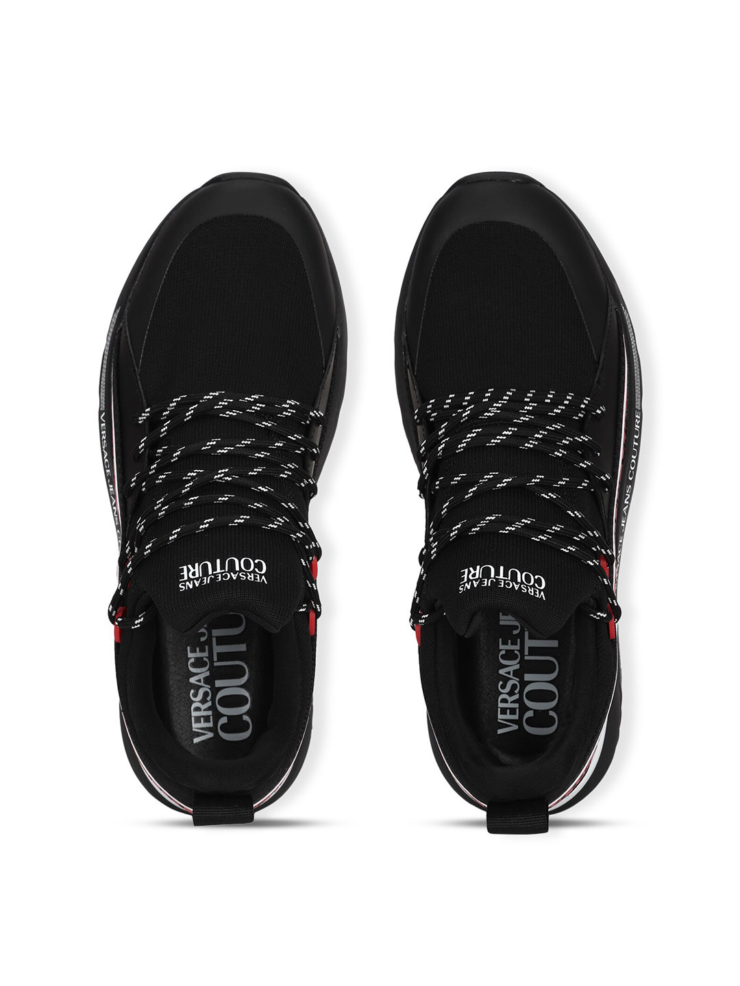 

Versace Jeans Couture Men Black Training or Gym Non-Marking Shoes