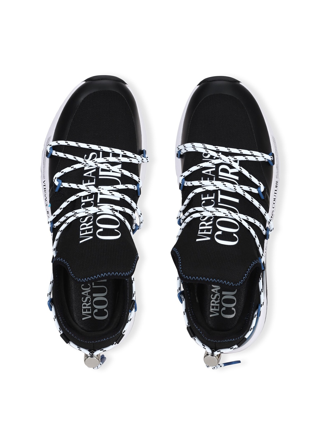 

Versace Jeans Couture Men Black Training or Gym Non-Marking Shoes