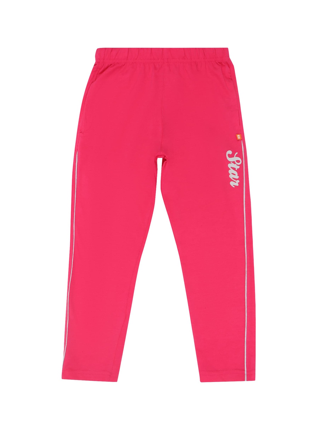 

PROTEENS Girls Pink Solid Track Pants