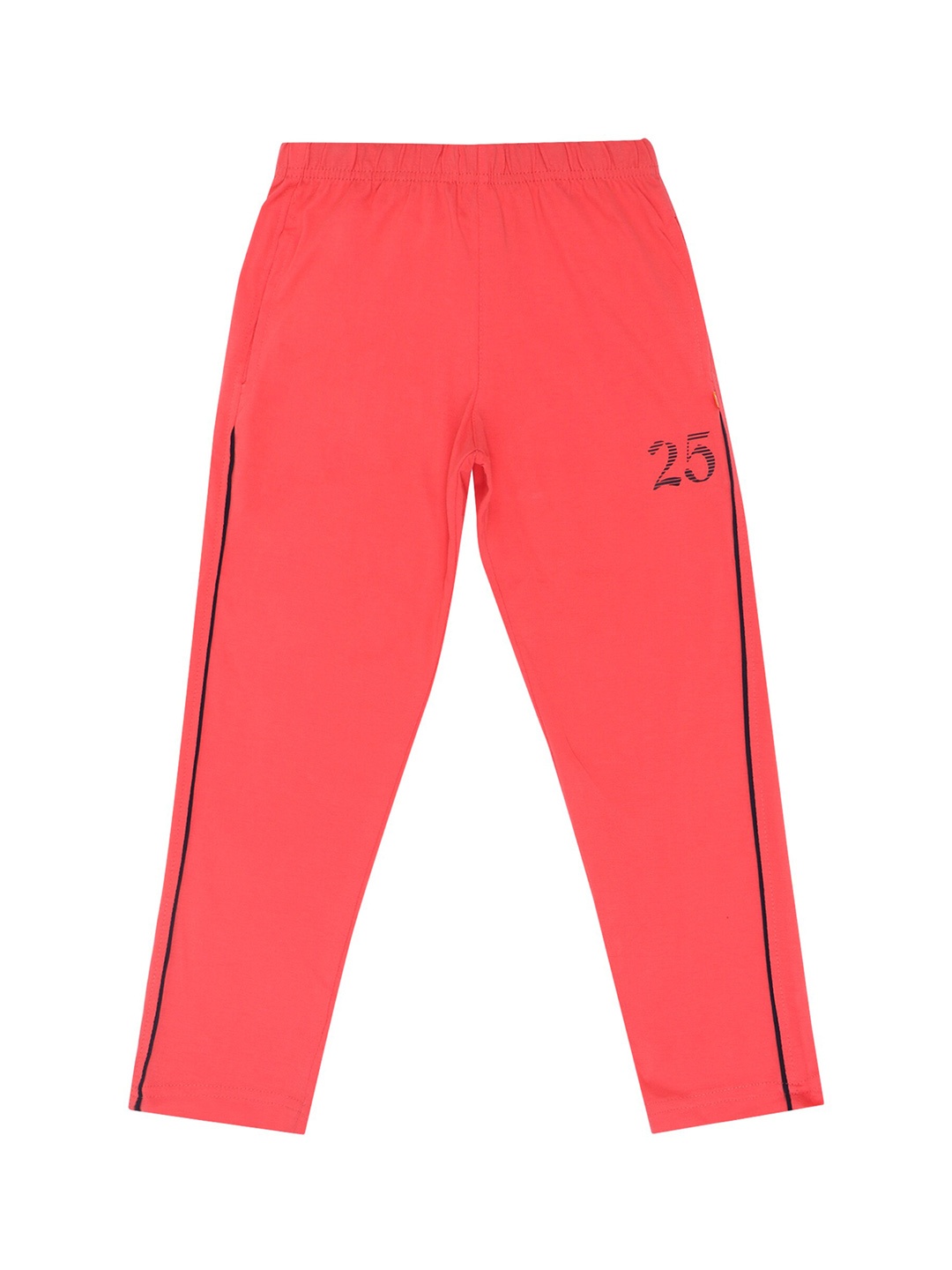 

PROTEENS Girls Pink Solid Cotton Track Pants