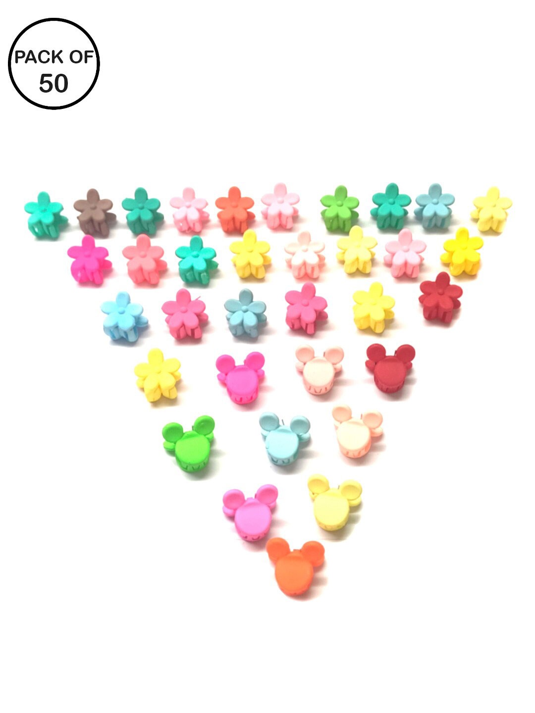 

OOMPH Girls Pink & Blue Embellished Claw Clip
